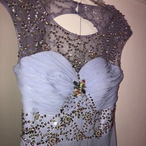 Lavender prom dress